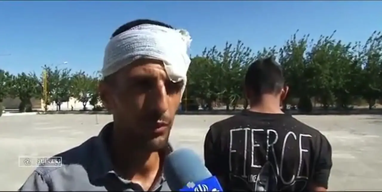 ببینید؛ دستگیری عامل حمله به جشن نجف‌آبادی‌ها