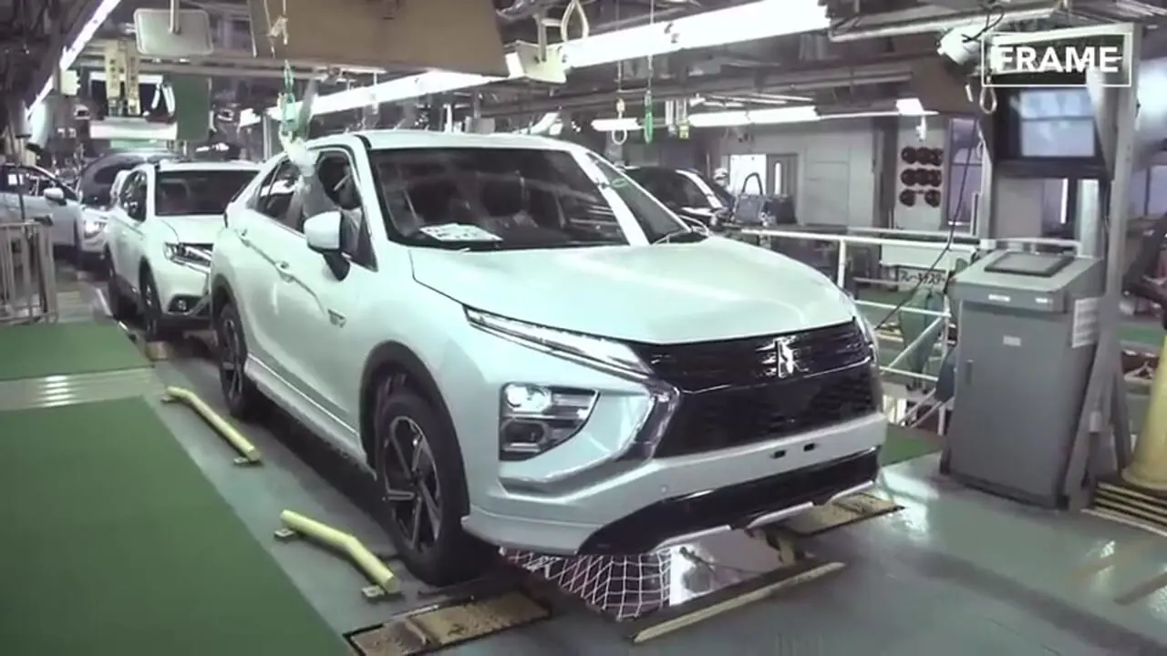 ببینید؛ نگاهی به خط تولید شاسی بلند محبوب میتسوبیشی Eclipse Cross در ژاپن