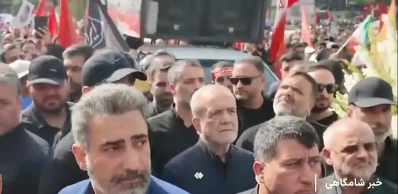 ببینید؛ لحظه حمله اسرائیل به جلسه سران قوا؛ پزشکیان در روزهای جنگ کجا بود؟
