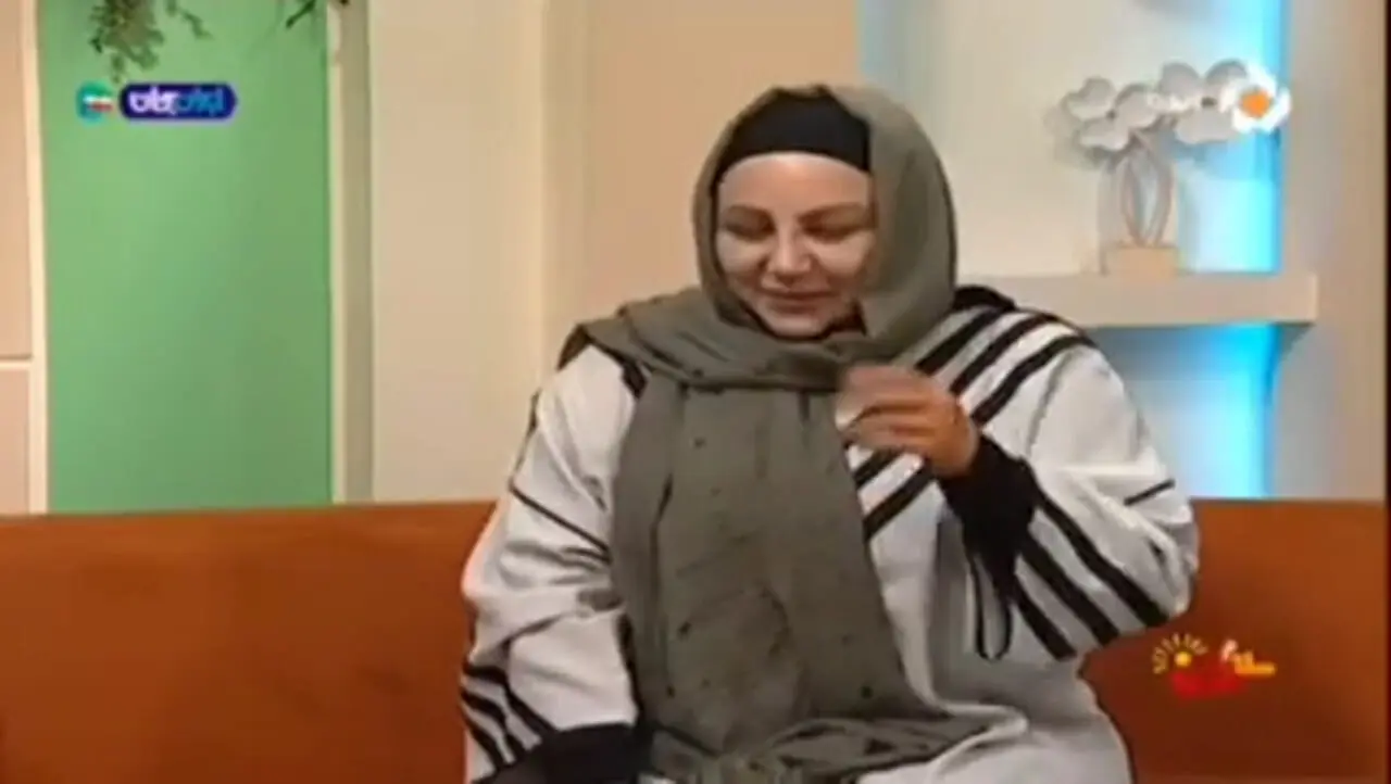 ببینید؛ بهنوش بختیاری روی آنتن زنده: همسرم خیلی شلخته است