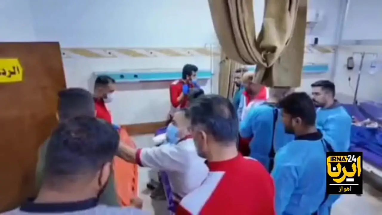 ببینید؛ برخورد اتوبوس زائران اربعین با جدول کنار جاده در محور بصره – شلمچه؛ ۴ نفر جان باختند؛ ۵۷ تن مصدوم شدند