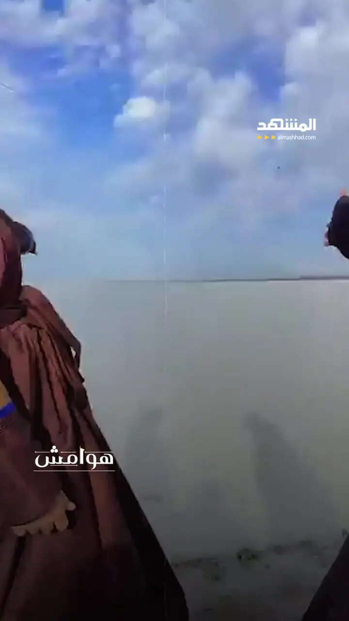 ببینید؛ گردشگران مسحور زیبایی «دریاچه شیر» مغولستان