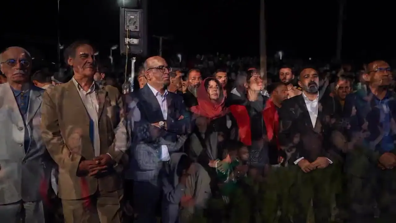 ببینید؛ رونمایی از بزرگترین مجسمه اقتباسی ایران با عنوان «نبرد رستم، رخش و اژدها»