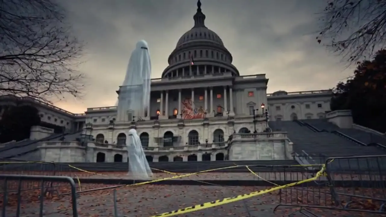 ببینید؛ «ارواح دموکراتها»؛ ویدئوی منتشر شده از سوی کاخ سفید در شب «هالووین»