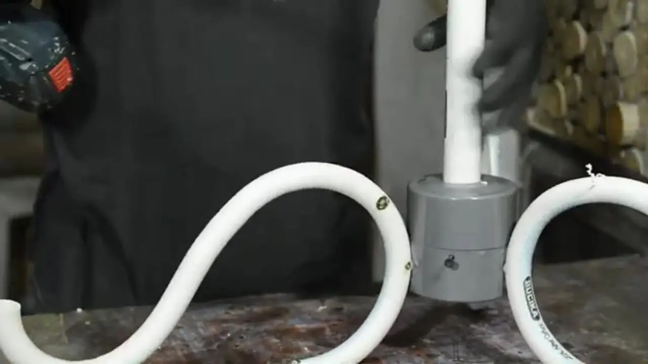 آموزش ساخت یک لوستر زیبا و مدرن با لوله پی وی سی به روش ستاد اندونزیایی