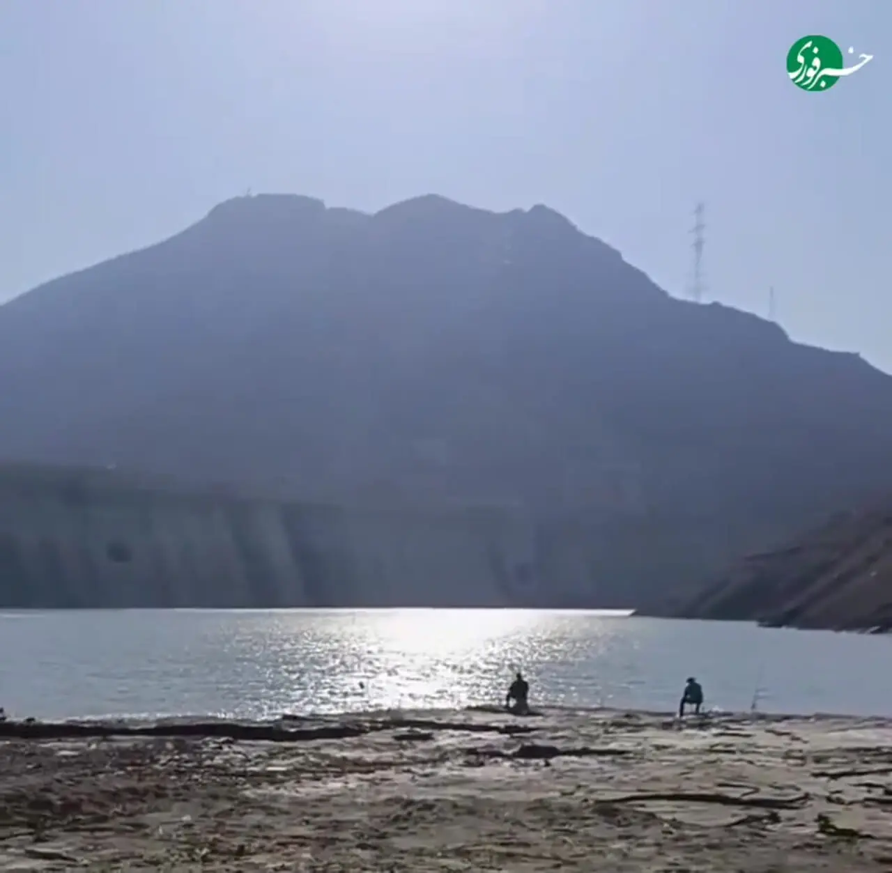 ببینید؛ تصویری غم‌انگیز از شرایط دریاچه سد لتیان