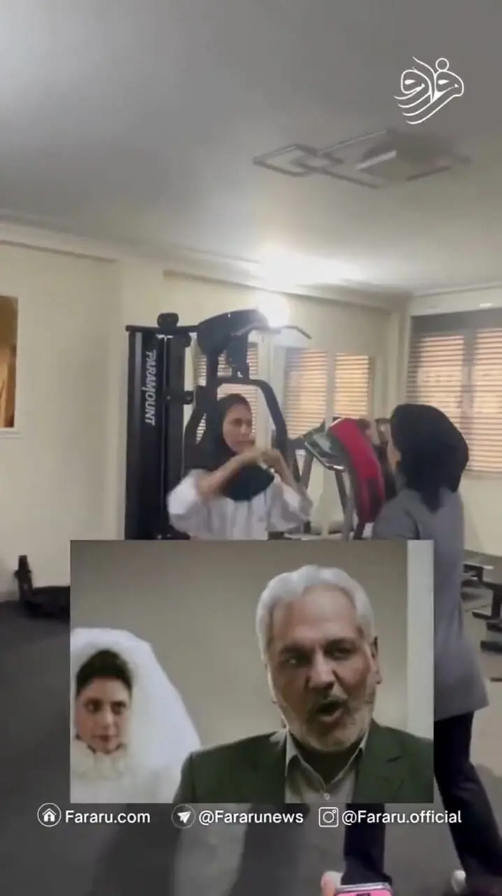 ببینید؛ تمرین مونا فرجاد با نانچیکو در پشت صحنه فیلم «آقای زالو»