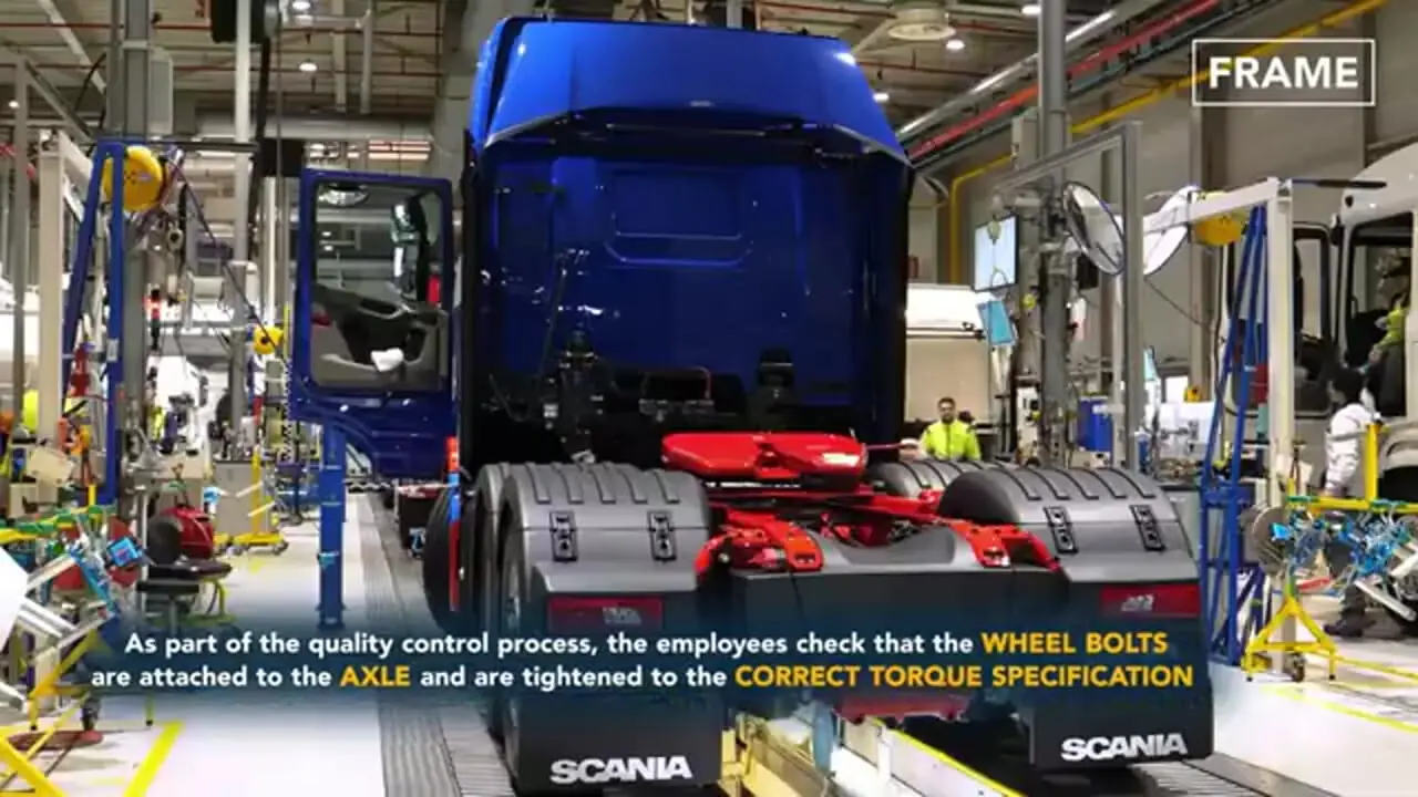 ببینید| صفر تا صد تولید کامیون های قدرتمند داف در هلند