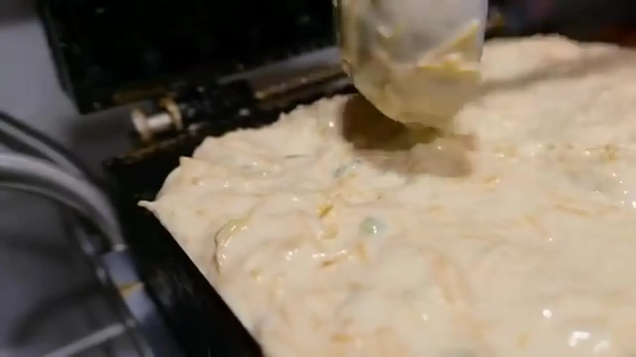 غذای خیابانی در آمریکا؛ تهیه مرغ سوخاری با وافل در نیویورک