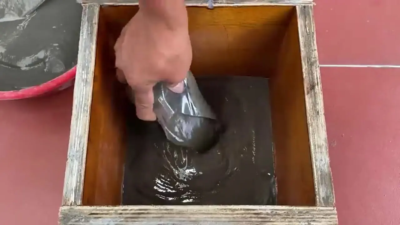 نحوه ساخت یک گلدان زیبا با سیمان و مقوا به روش استاد چینی