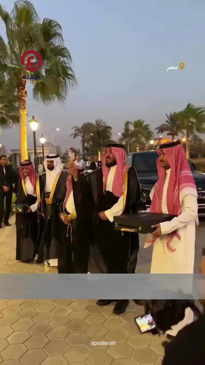 ببینید؛ هدیه ویژه تاجر عربستانی به مناسبت عروسی دوستش