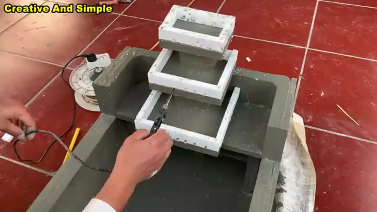 آموزش ساخت یک آکواریوم ساده با فوم و سیمان