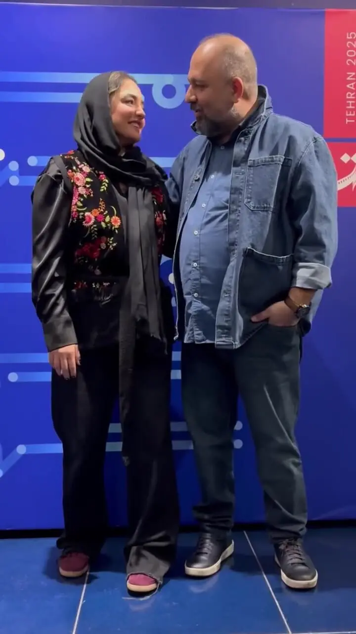 ببینید؛ خنده‌های فریبا نادری و نرگس محمدی در حاشیه جشنواره فیلم شهر