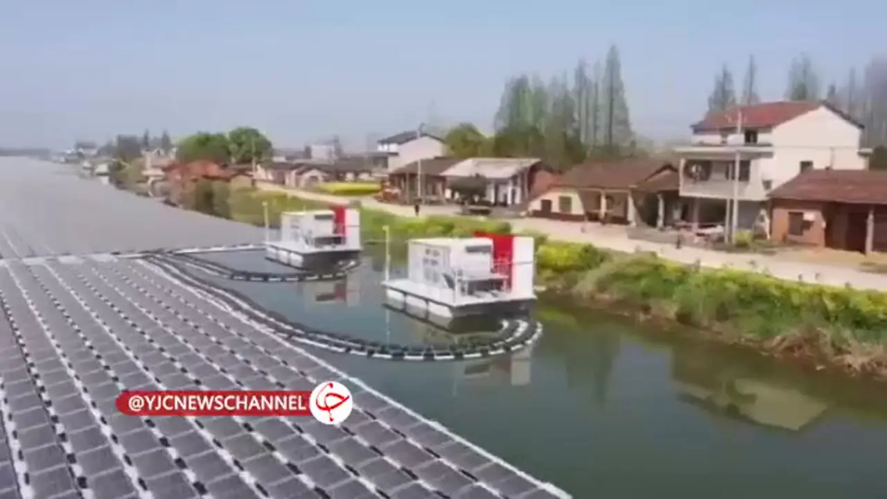 ببینید؛ روش شگفتانگیز تولید برق و جلوگیری از هدر رفت آب؛ متاسفانه اینجا ایران نیست