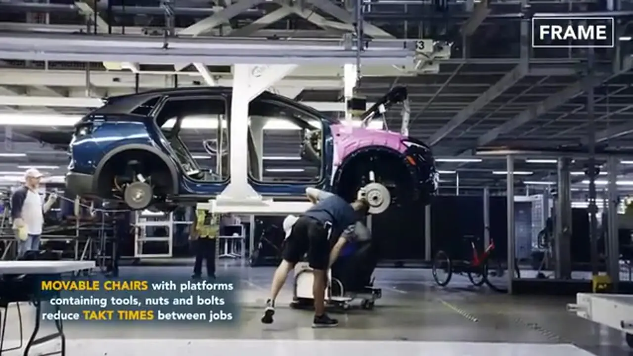 صفر تا صد تولید خودروی برقی مدرن فولکس واگن ID.4 در آلمان