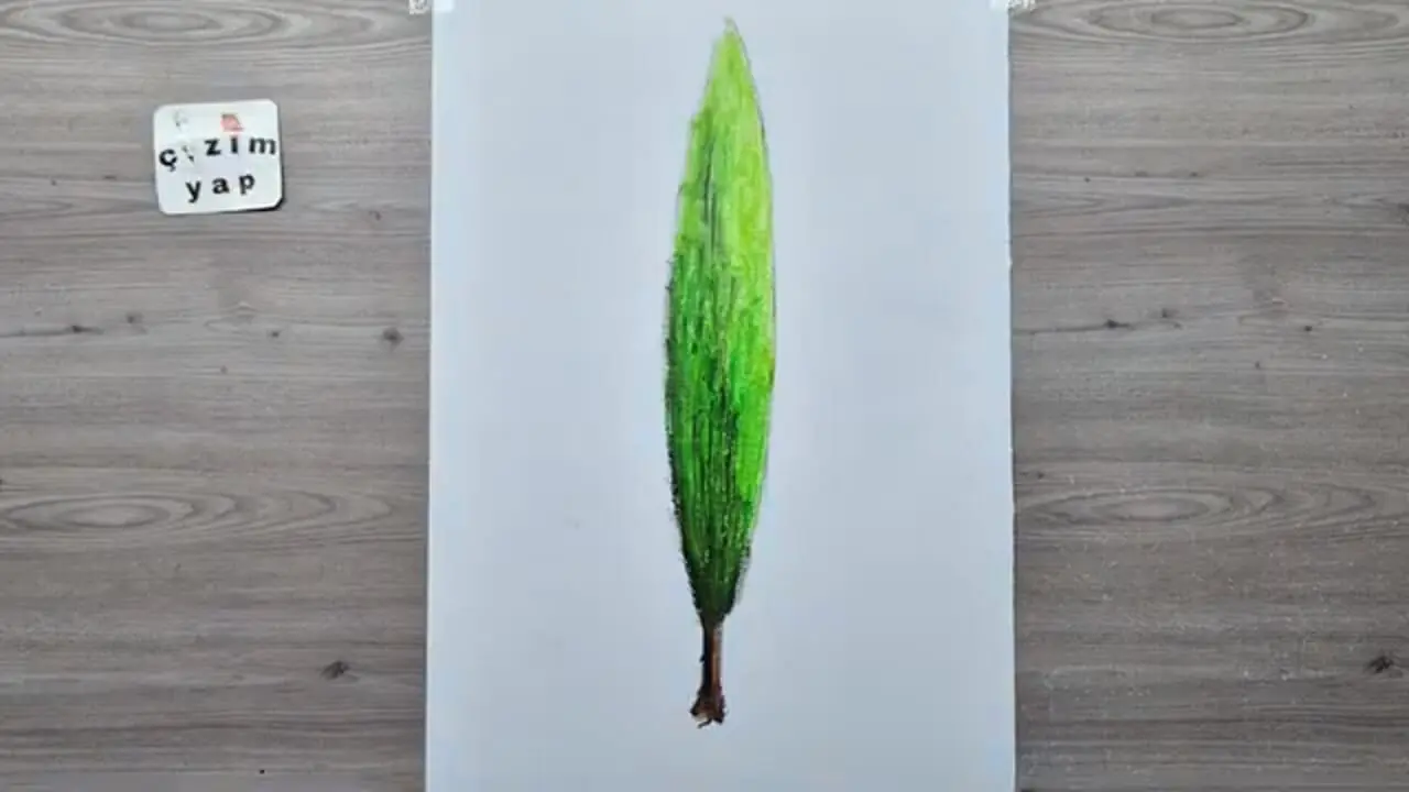 ببینید| به همین سادگی یک نقاشی سه بعدی از یک درخت بکشید!