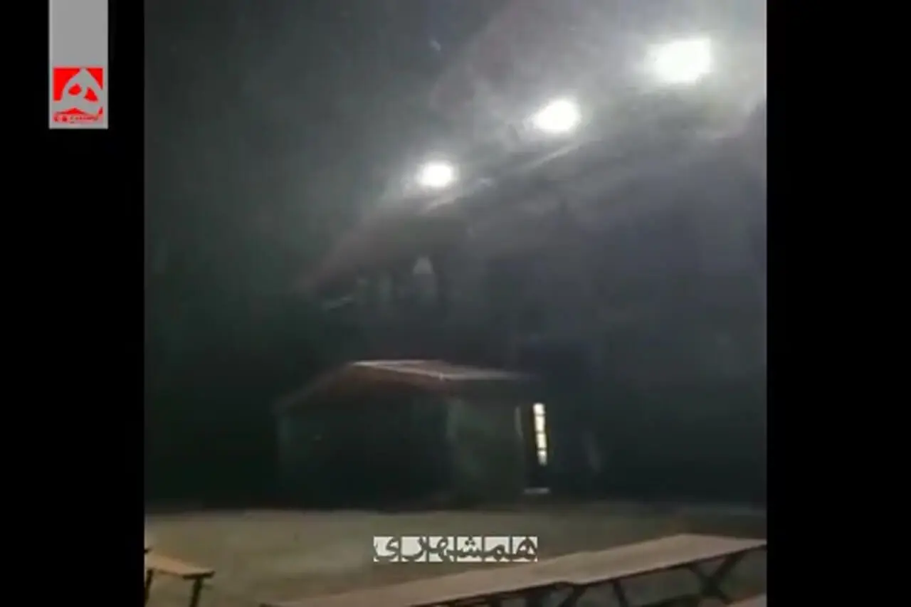 ببینید؛ تصویر جذاب از بارش اولین برف پاییزی در تهران