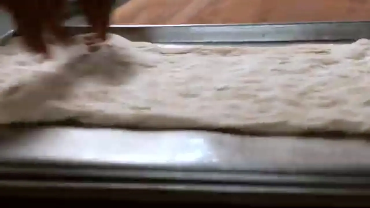 غذای خیابانی در آمریکا؛ پخت پای گوجه فرنگی توسط آشپزان ماهر در فیلادلفیا