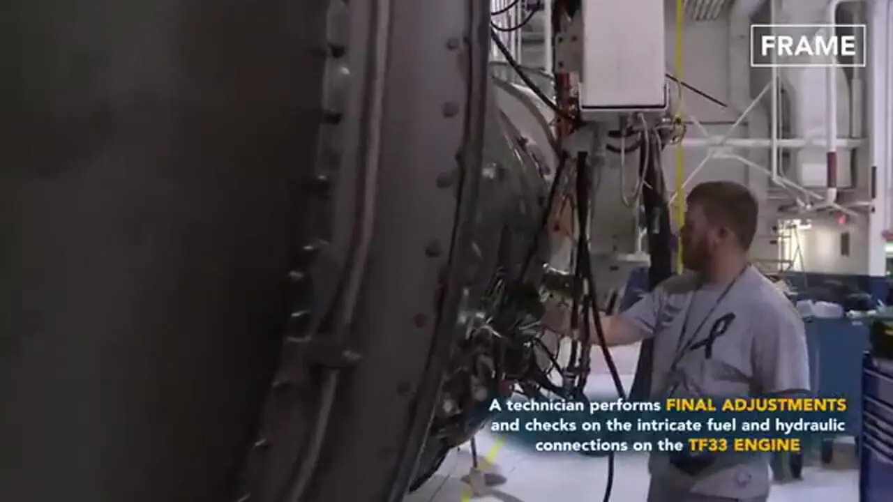 چگونه موتور جت هواپیماهای نیروی هوایی آمریکا تعمیر و بازسازی می شوند؟