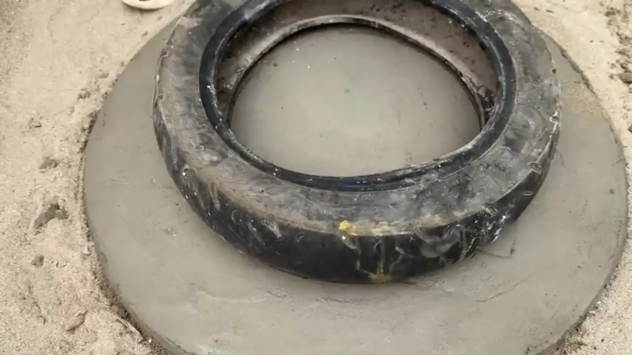 نحوه درست کردن یک گلدان زیبا با پالت چوبی و سیمان در خانه