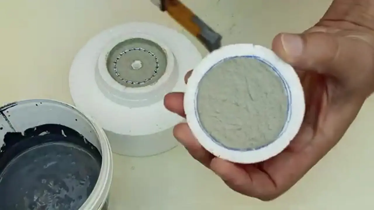 نحوه ساخت یک آبنمای زیبا با یونولیت و لامپ ال ای دی