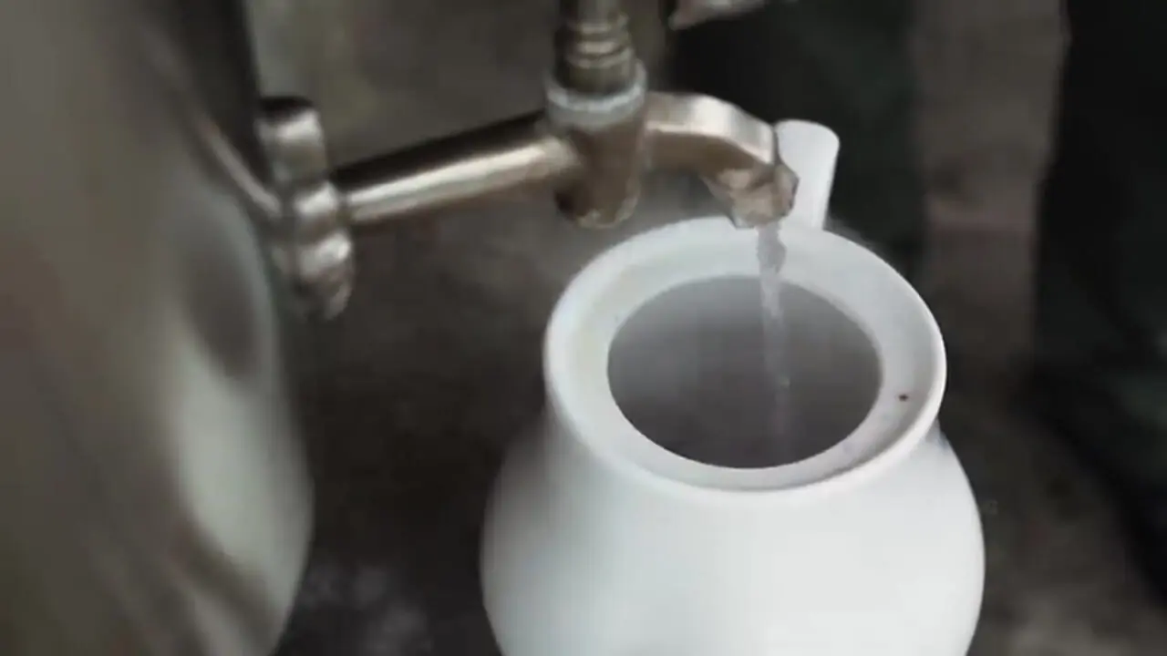 غذای روستایی در آذربایجان؛ کباب ماهی سالمون با نمک روی آتش در برف