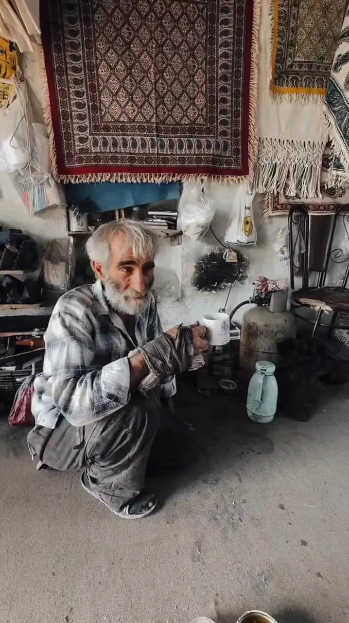 ببینید؛ حرف‌های جالب یک پیرمرد اصفهانی در مورد مال دنیا در فضای مجازی وایرال شد