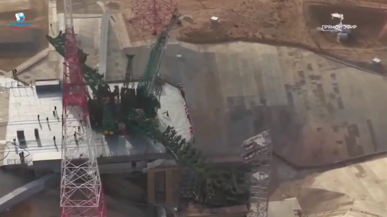 ببینید| آسیب دیدن سکوی پرتاب بایکونور پس از پرتاب فضاپیمای سایوز