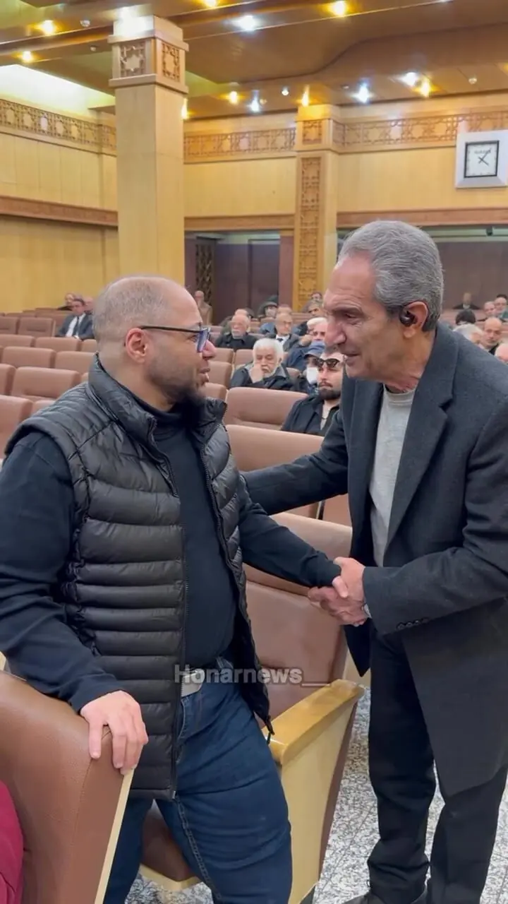 ببینید؛ بوسه خشایار راد به پیشانی مازیار لرستانی