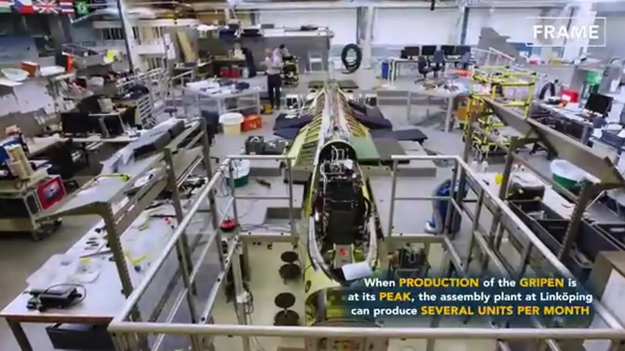 ببینید| نگاهی به مراحل ساخت جنگنده های یوروفایتر تایفون، اف-16 و گریپن ای  