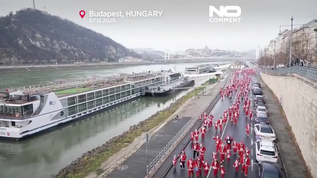 ماراتن بابانوئل‌ها