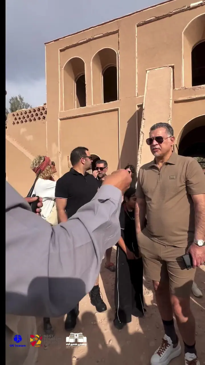 ببینید؛ بازدید علی دایی از روستای ثبت جهانی شفیعآباد