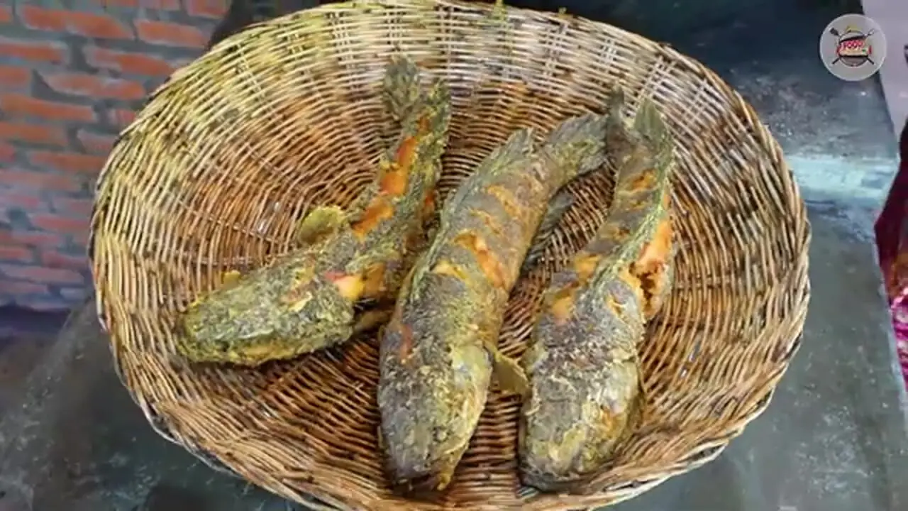 ببینید| غذای روستایی در سنگاپور؛ سرخ کردن ماهی سرماری با سس تند در روستا