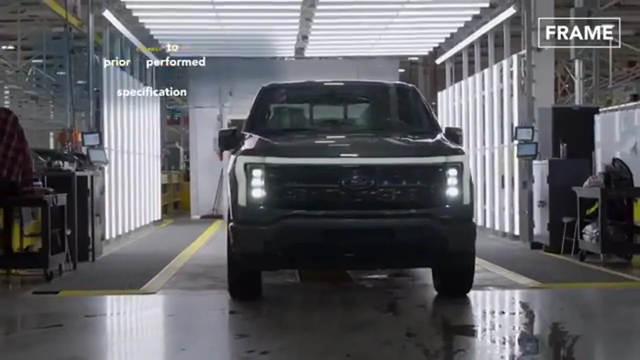 مراحل صفر تا صد تولید وانت پیکاپ برقی فورد F-150 در آمریکا