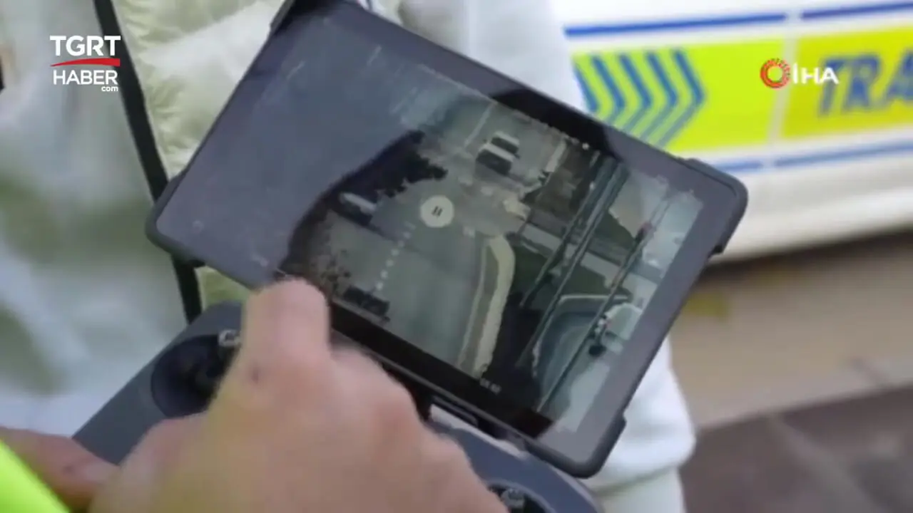 ببینید؛ خط پایان زرنگبازی راننده خلافکار؛ پلیس با پهپاد مج متخلف را گرفت!