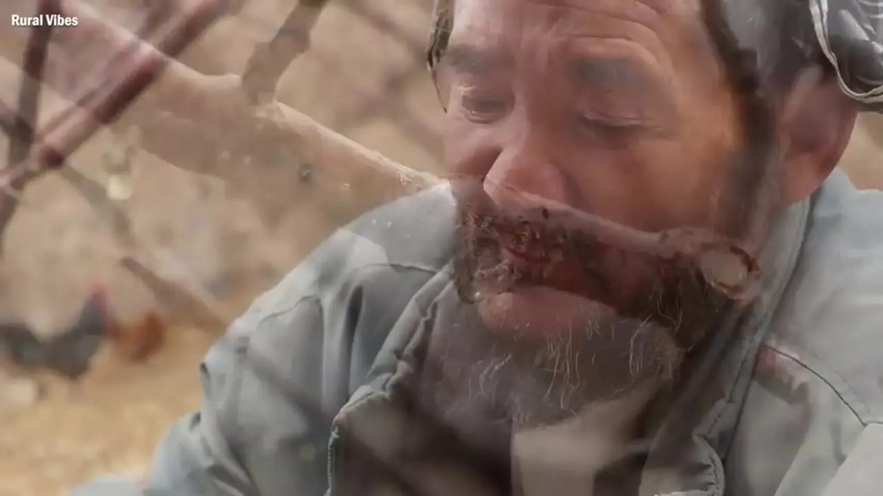 ببینید| غذای روستایی در افغانستان؛ پخت نان سنتی و شیر برنج در هوای سرد روستا 