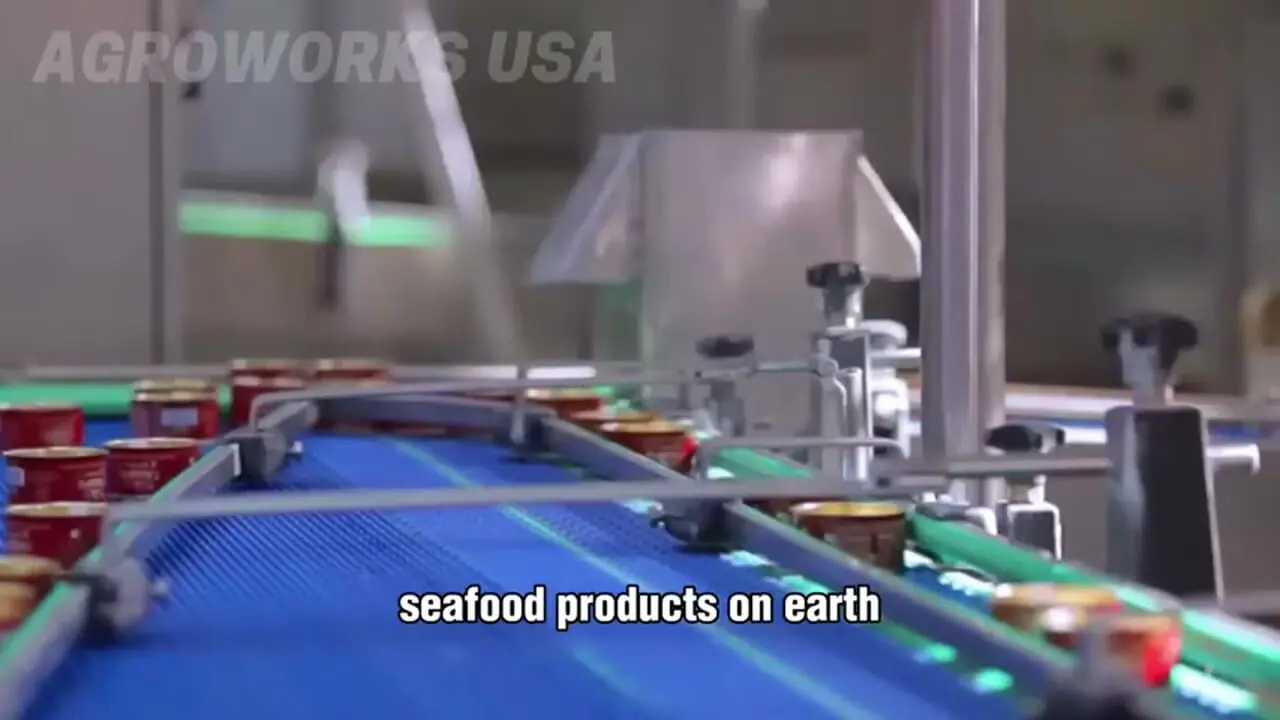 مراحل دیدنی صید هزاراان ماهی تن از اقیانوس و فرآوری آن ها در آمریکا