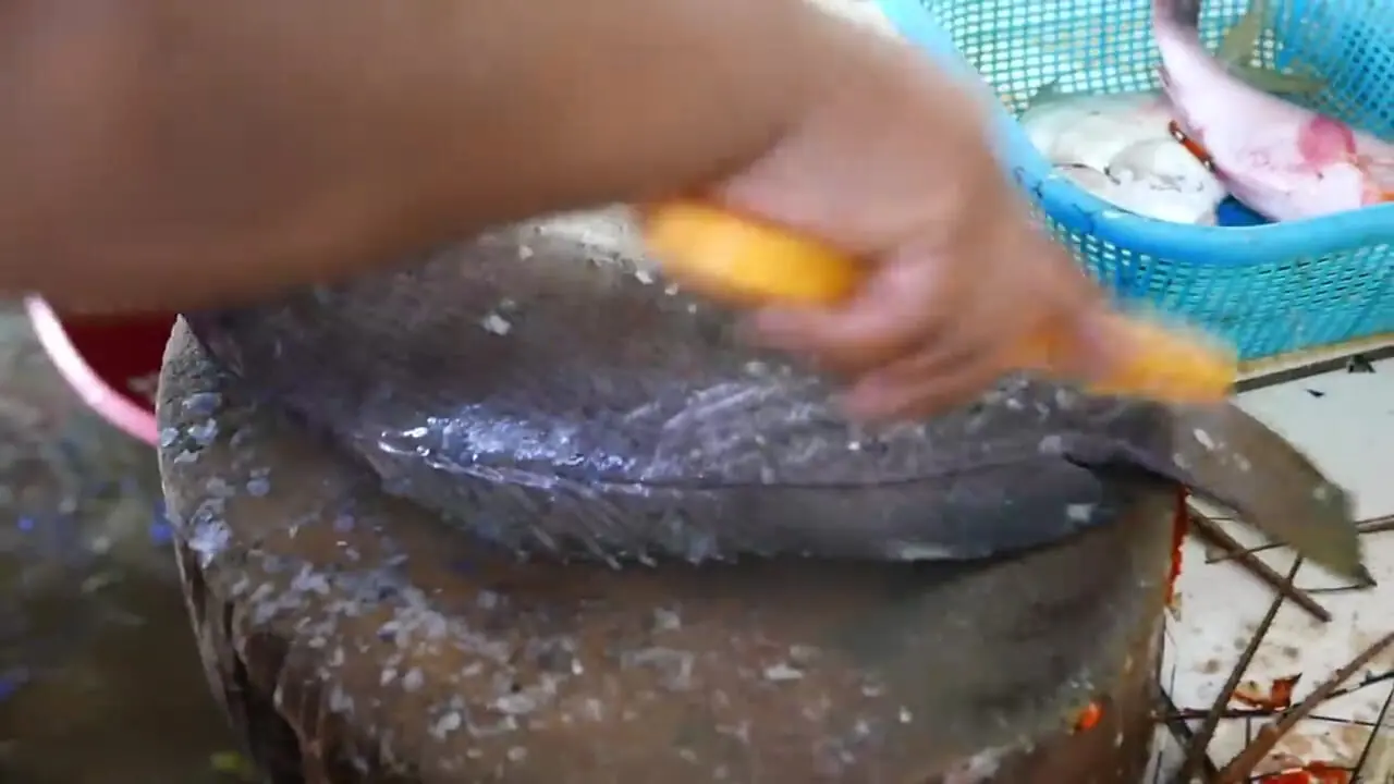 غذای خیابانی در مالزی؛ پخت غذا با لابستر و ماهی در کوالالامپور