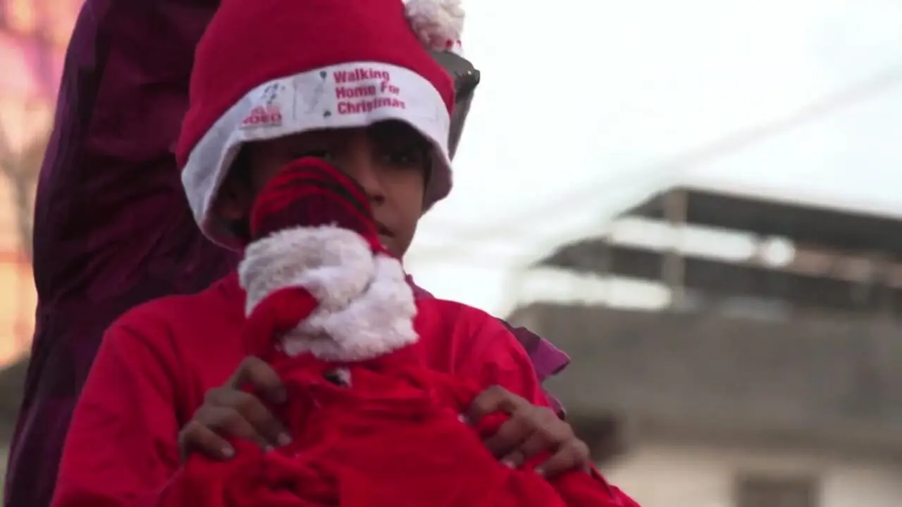 بابانوئل با شتر آمد