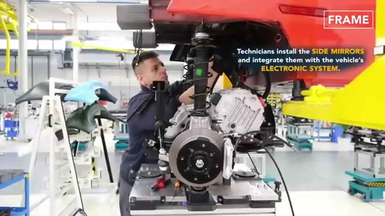 مراحل ساخت خودروهای برقیمیکرولینو و فیات 500e در ایتالیا