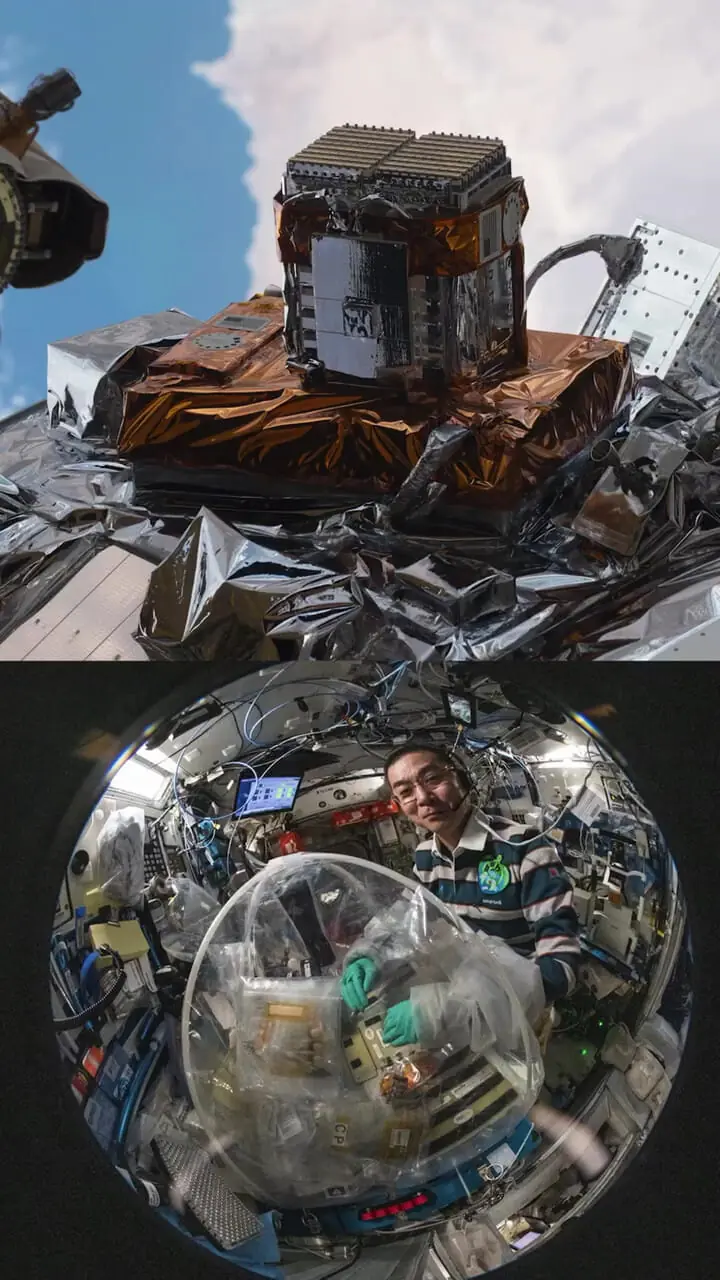 یک سال دیگر در مدار به روایت تصویر