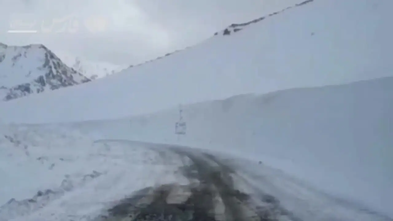 ارتفاع ۵ متری برف در این منطقه کشور