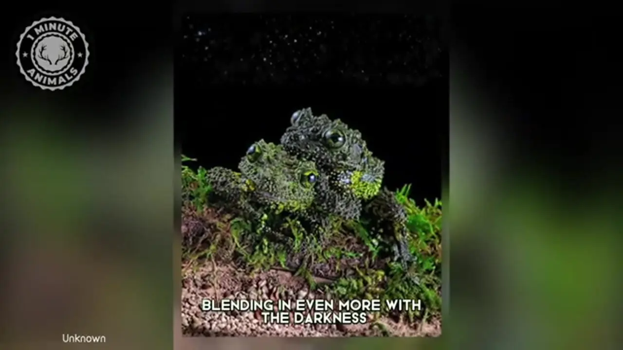 قورباغه خزه پوش ویتنامی؛ استاد استتار در جنگل!
