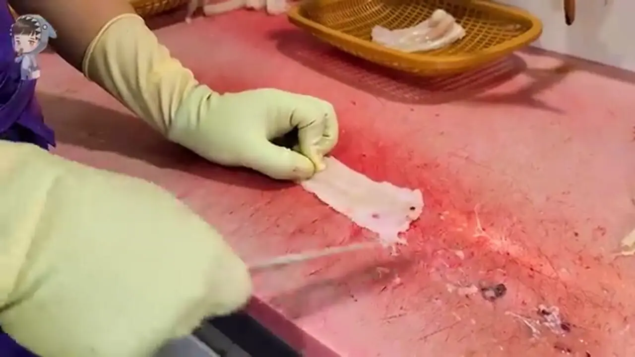 ببینید| غذای خیابانی در کره؛ تهیه ساشیمی با مارماهی در پوهانگ