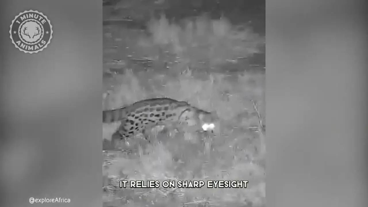 ببینید| مُشکین‌گربه؛ حیوانی بامزه با حرکاتی شبیه میمون ها!