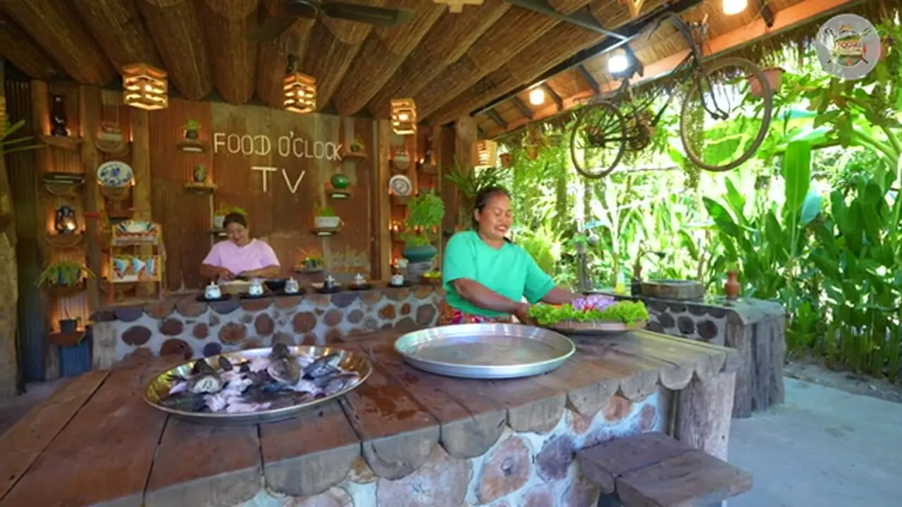 غذای روستایی در سنگاپور؛ صید ماهی و پخت غذا با آن