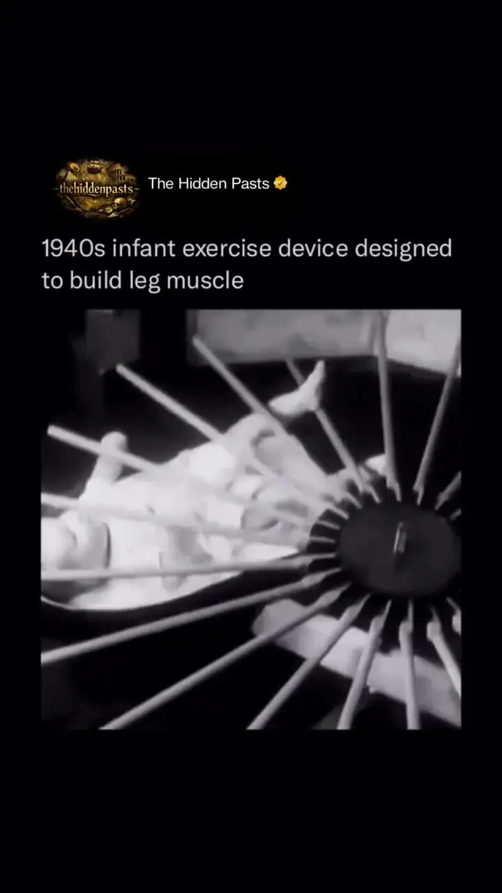 ۸۰ سال پیش؛ دستگاه تمرینی محبوب نوزادان