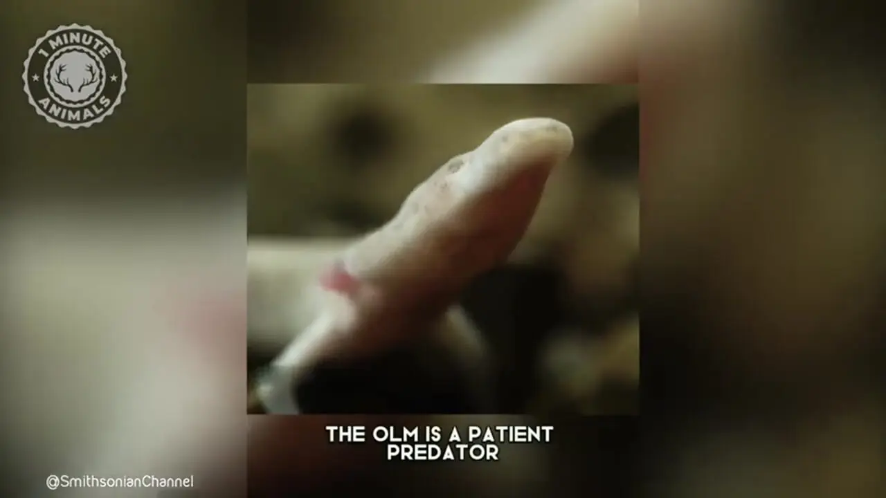 ببینید| سمندر اولم؛ اژدهای افسانه ای غارها که یک قرن زندگی می کند!