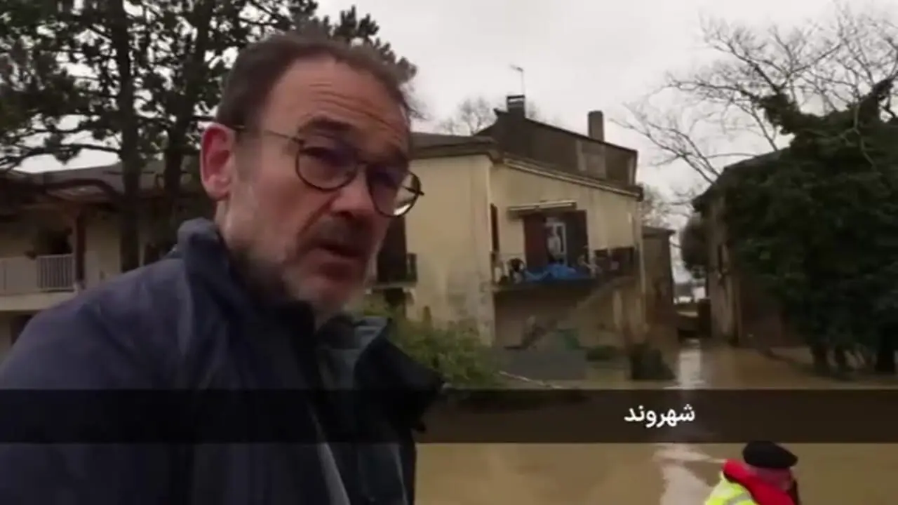 شرایط فاجعهبار برخی مناطق فرانسه بر اثر بارش باران و سیل