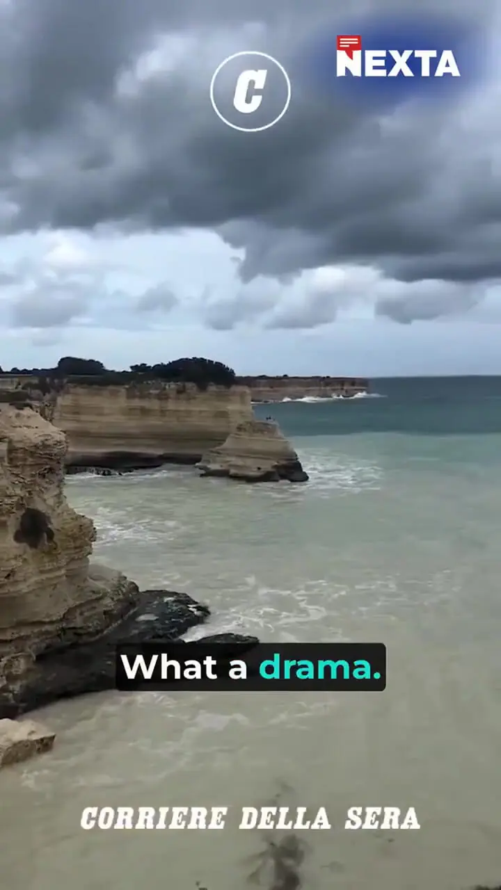 فرو ریختن «طاق عشاق» ایتالیا در روز ولنتاین